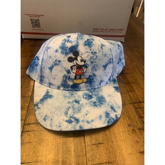 Disney Other - Mickey Mouse Disney Denim Strapback Ball Cap Hat